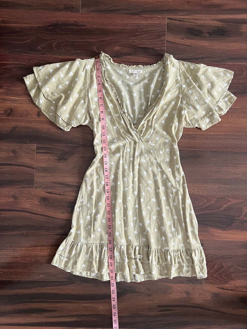 Billabong x The Salty Blonde In Bloom Floral Mini Dress, Size S - Picture 8 of 9